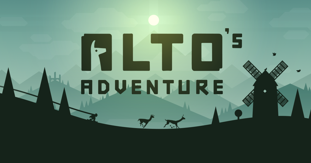 Alto's Adventure - an endless snowboarding odyssey, out now for iOS, Android & Kindle Fire